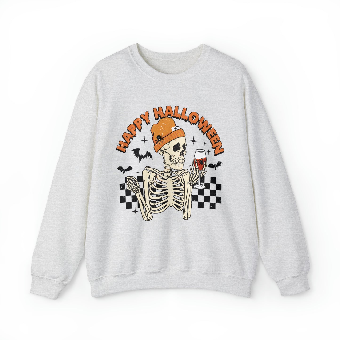 Happy Halloween Skeleton Sweatshirt