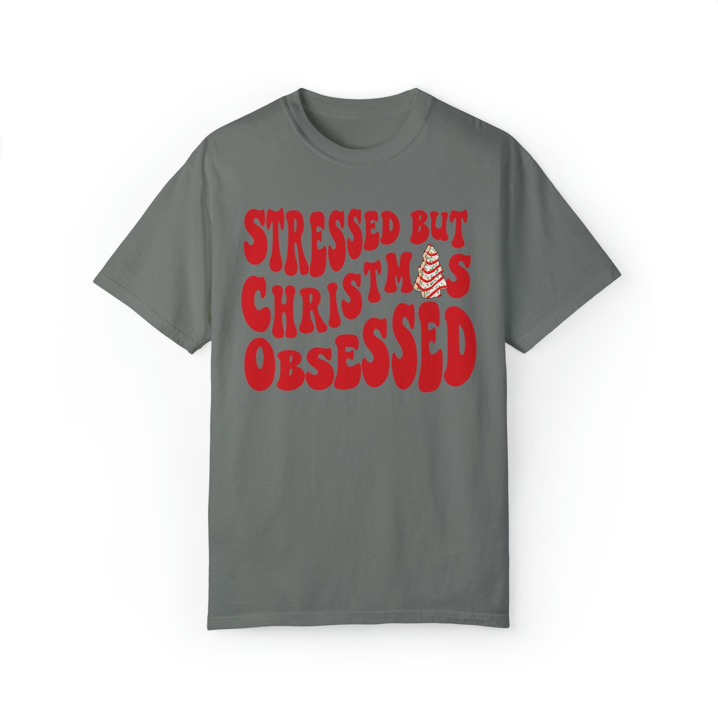 Stressed But Christmas Obsessed Shirt