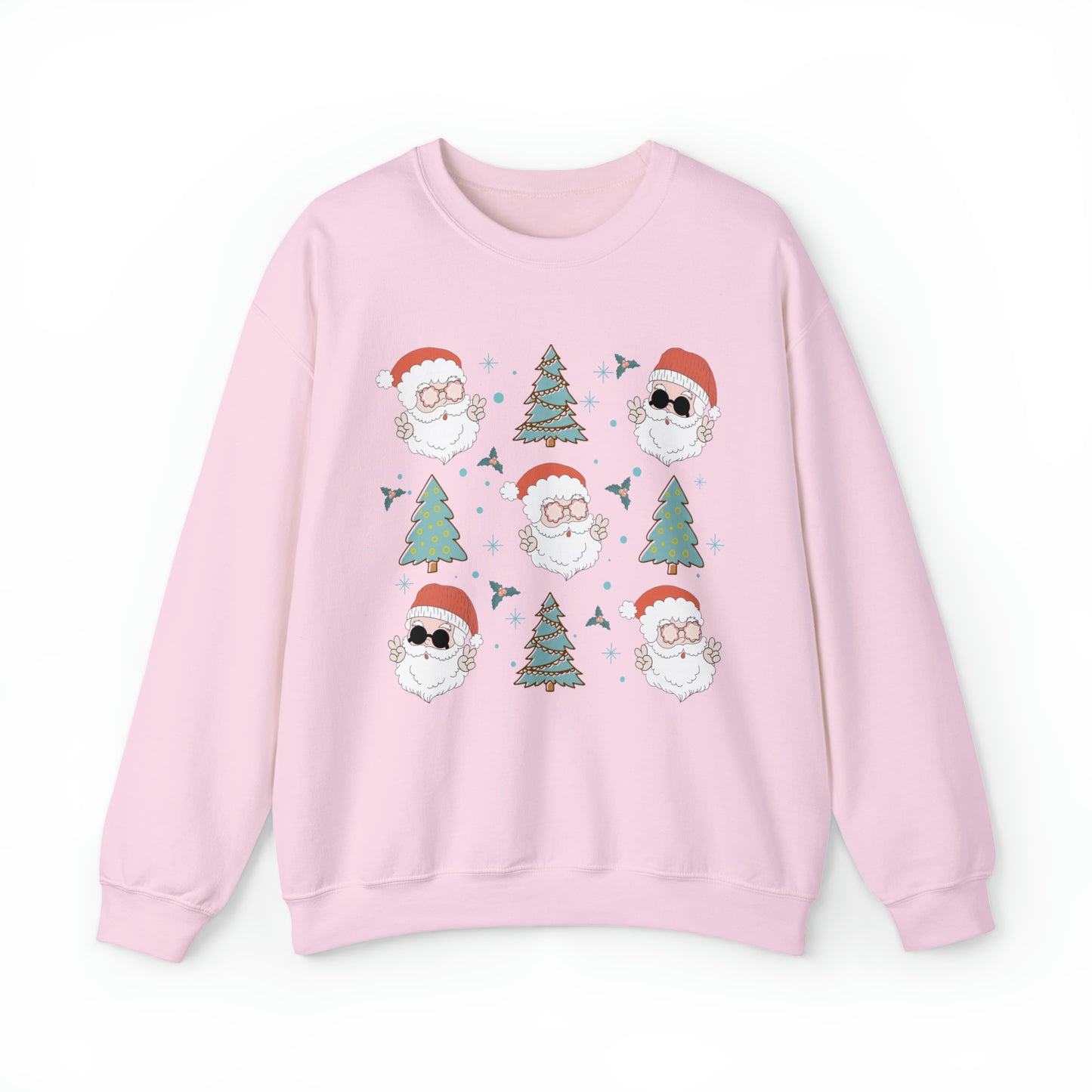 Groovy Santa Collage Sweatshirt