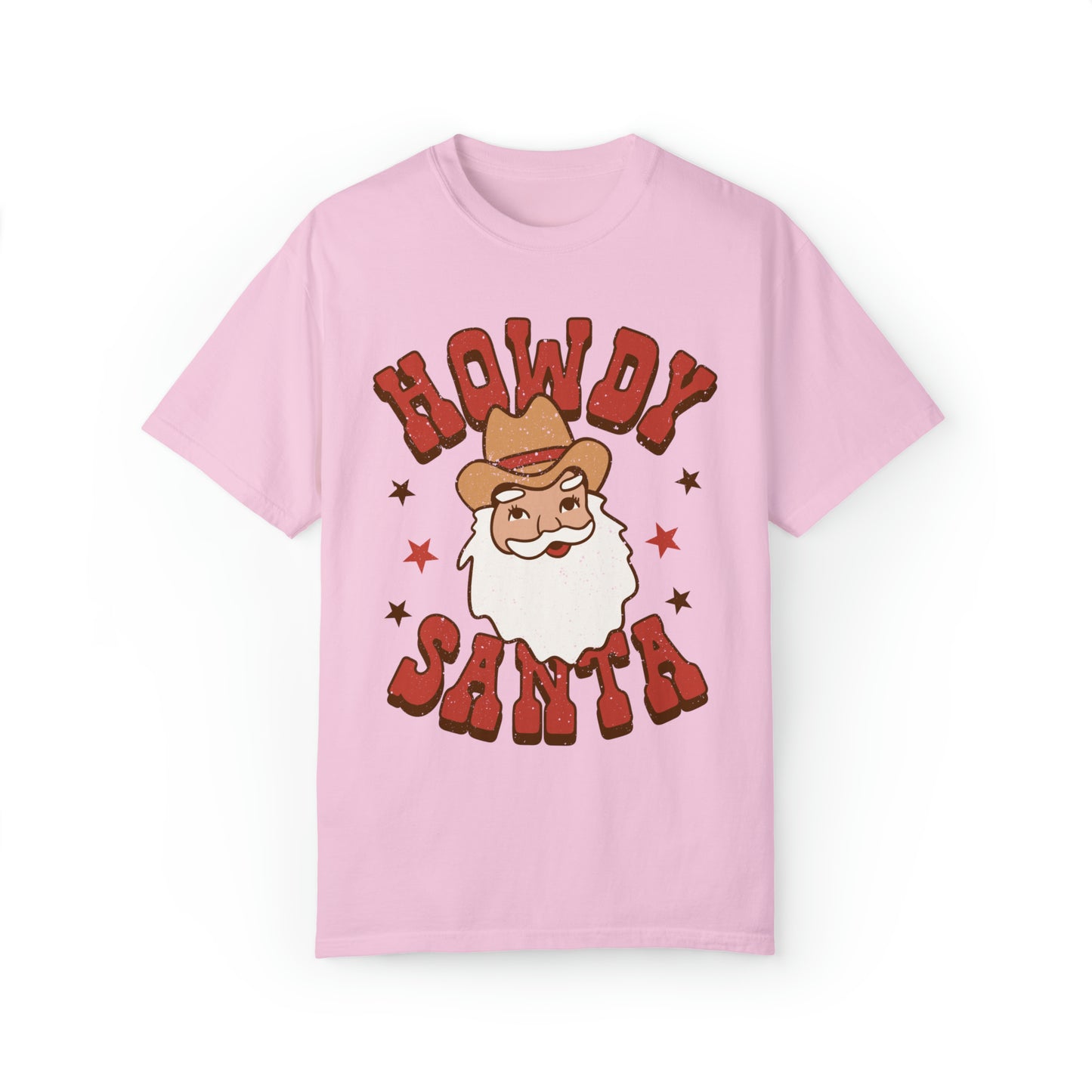 Retro Howdy Santa Shirt