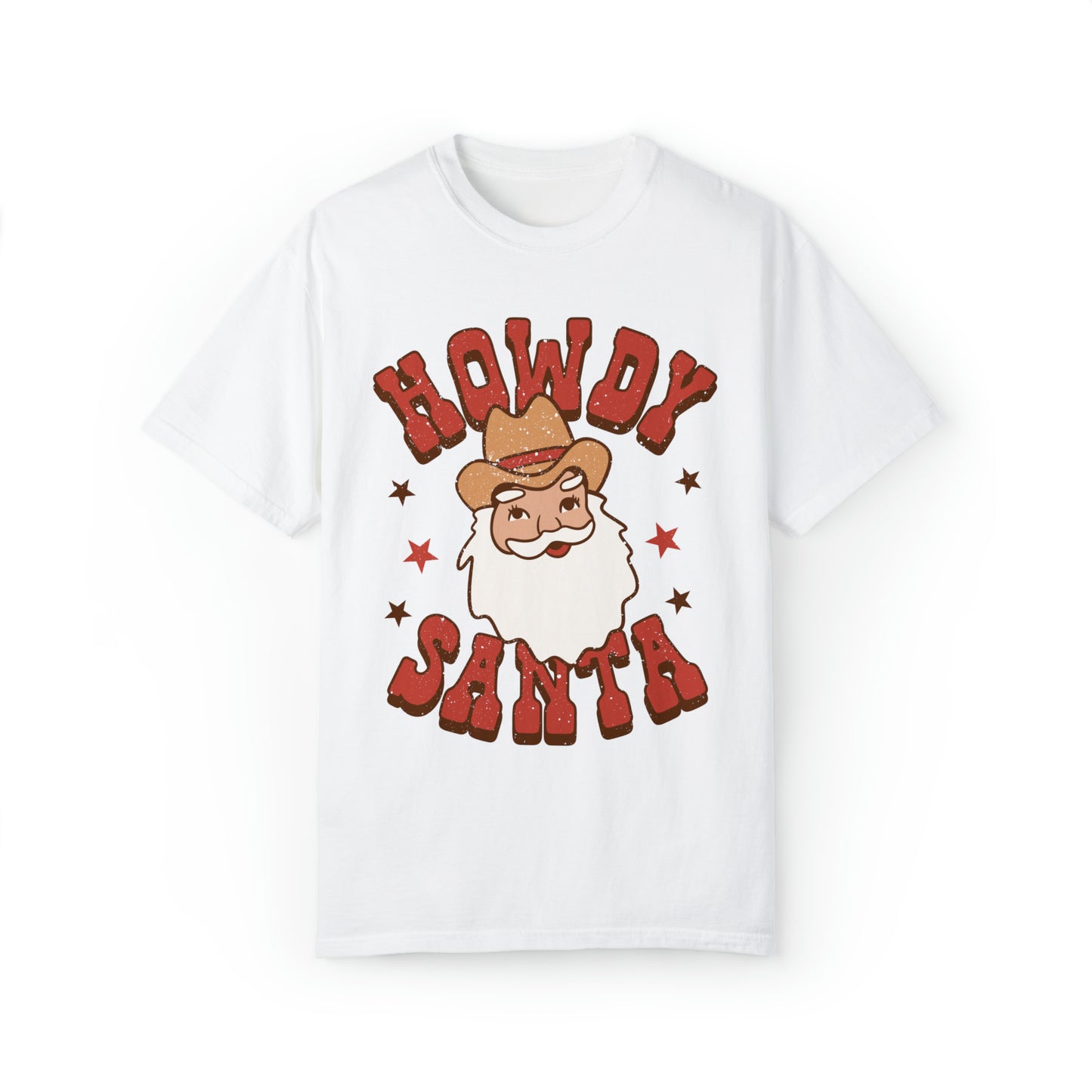 Retro Howdy Santa Shirt