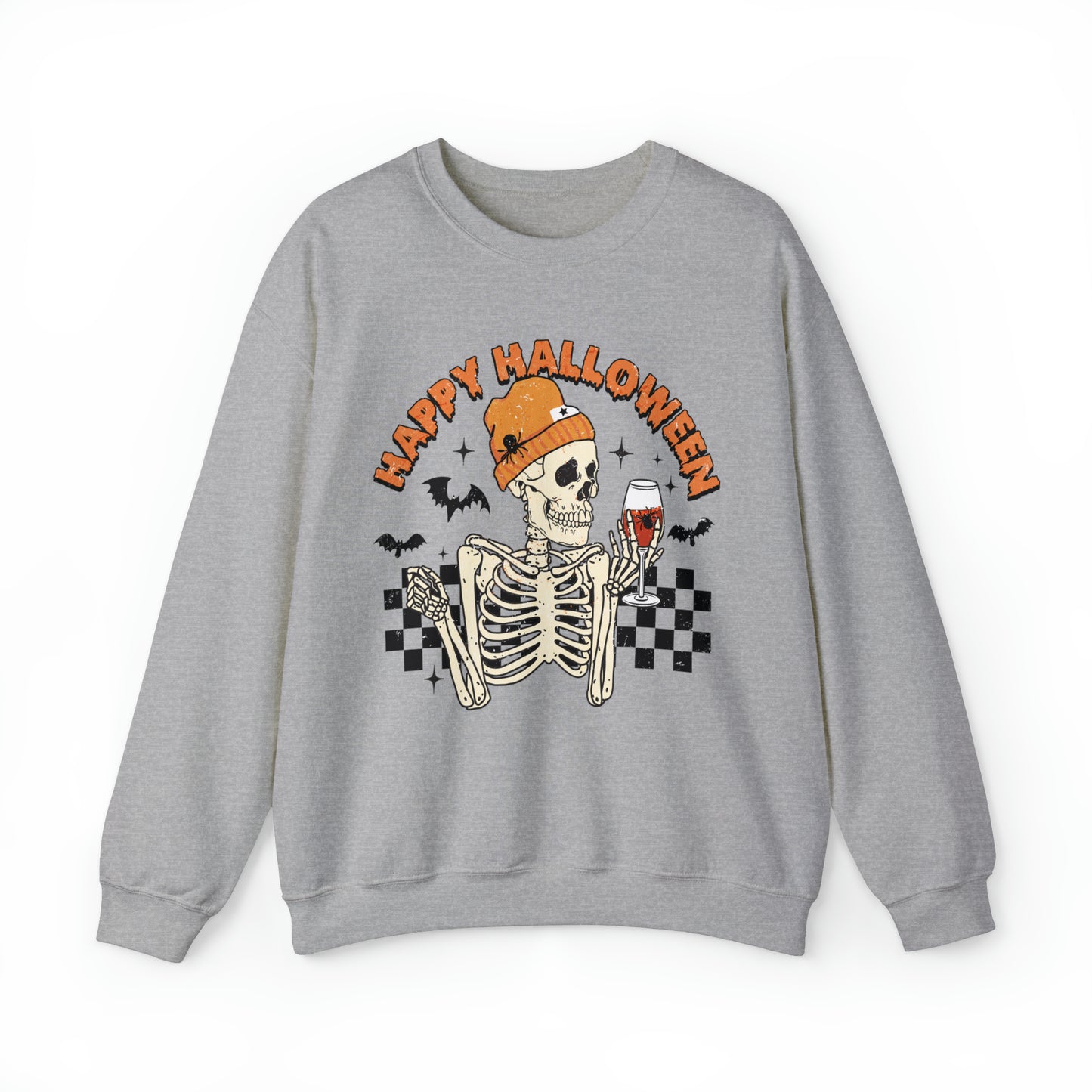 Happy Halloween Skeleton Sweatshirt