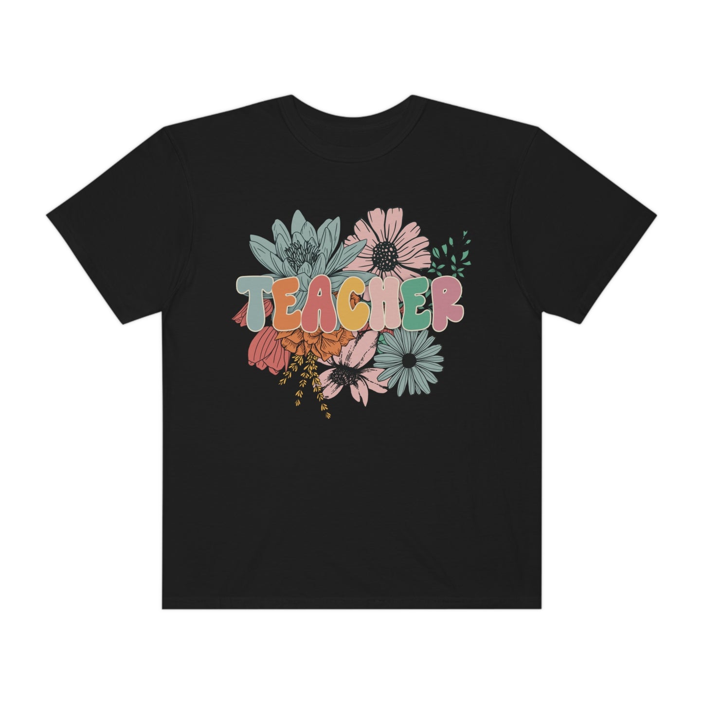 Floral Teacher Shirt