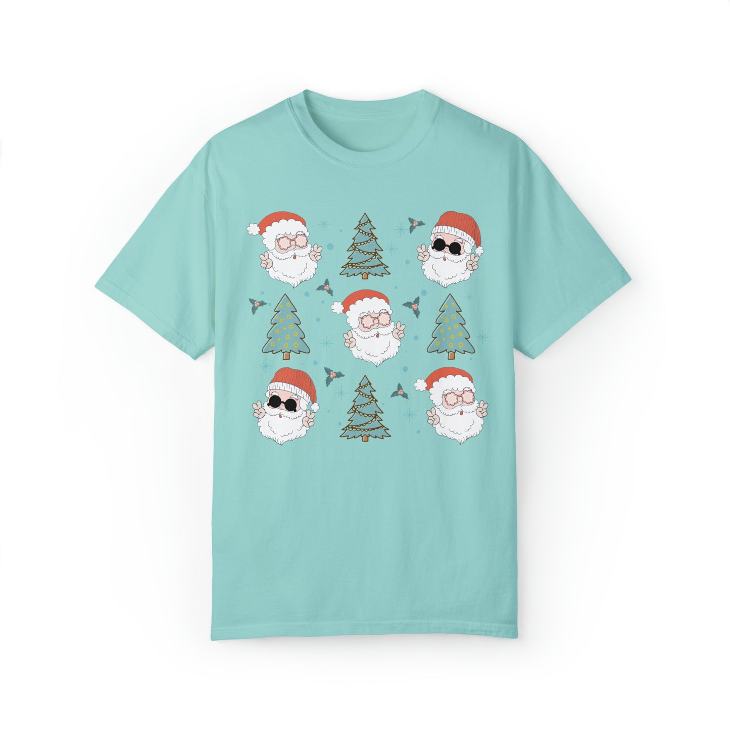 Groovy Santa Collage Shirt