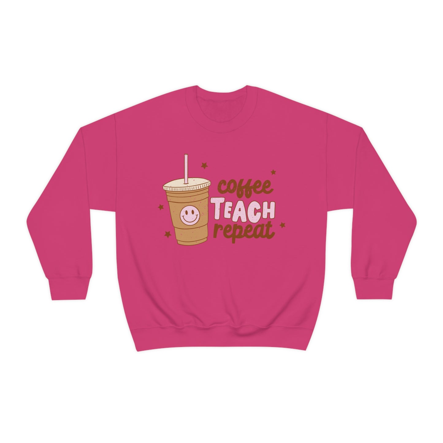 Coffee Teach Repeat Sweatshirt