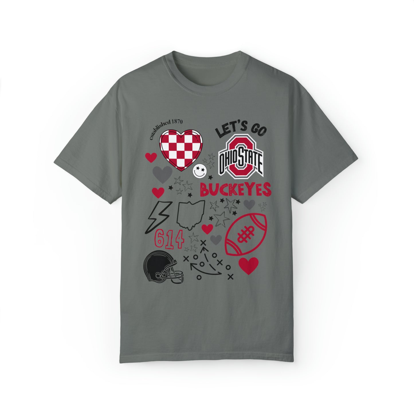 Ohio Game Day Design On Front Only