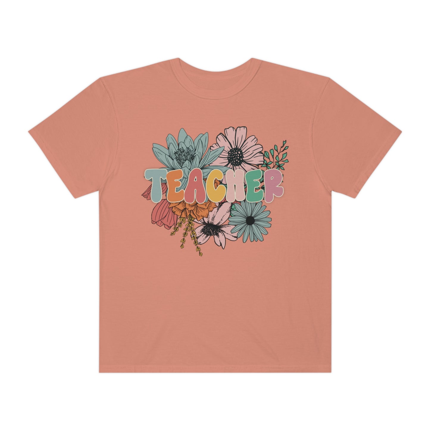 Floral Teacher Shirt