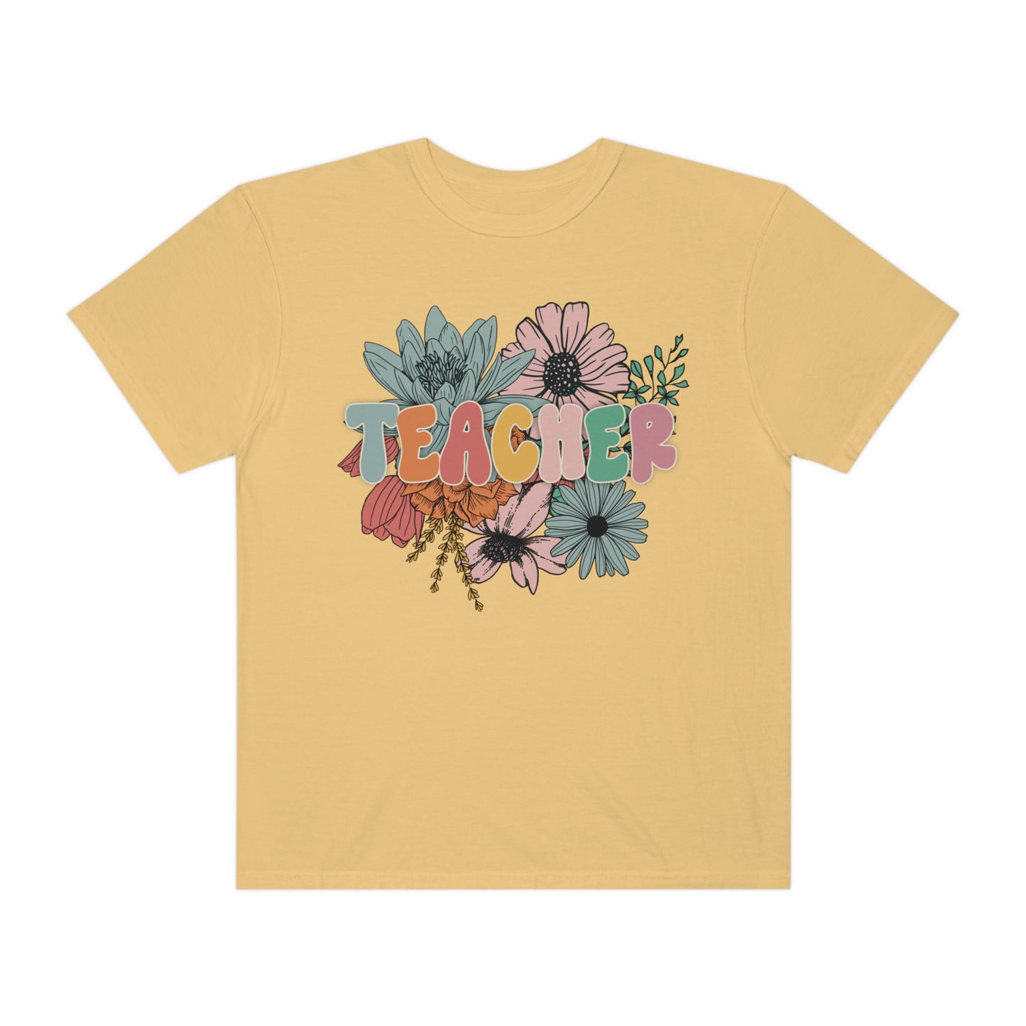 Floral Teacher Shirt