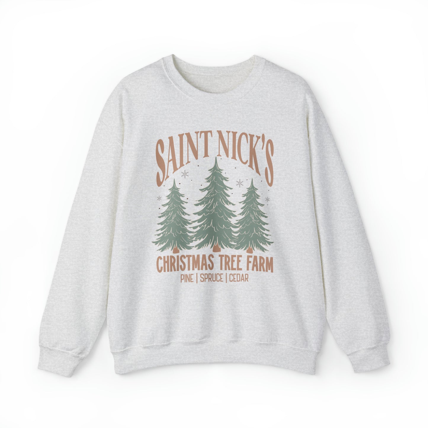 Saint Nick Christmas Tree Sweatshirt