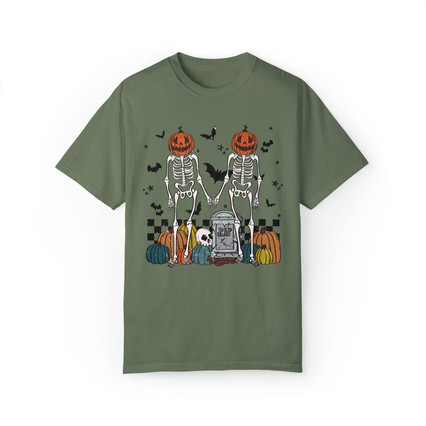 Skeleton Pumpkin Shirt