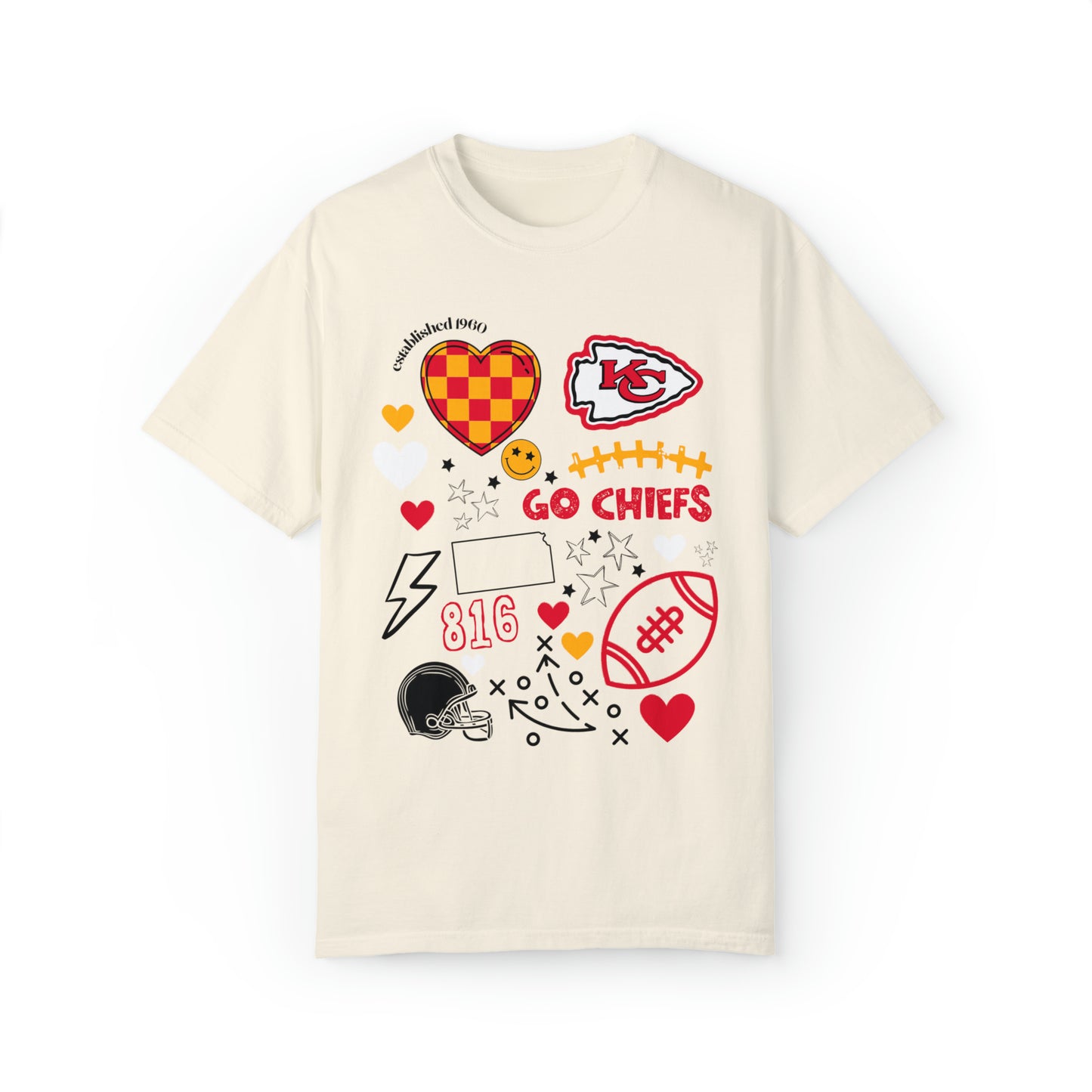 Chiefs Game Day Shirt Front Design Only