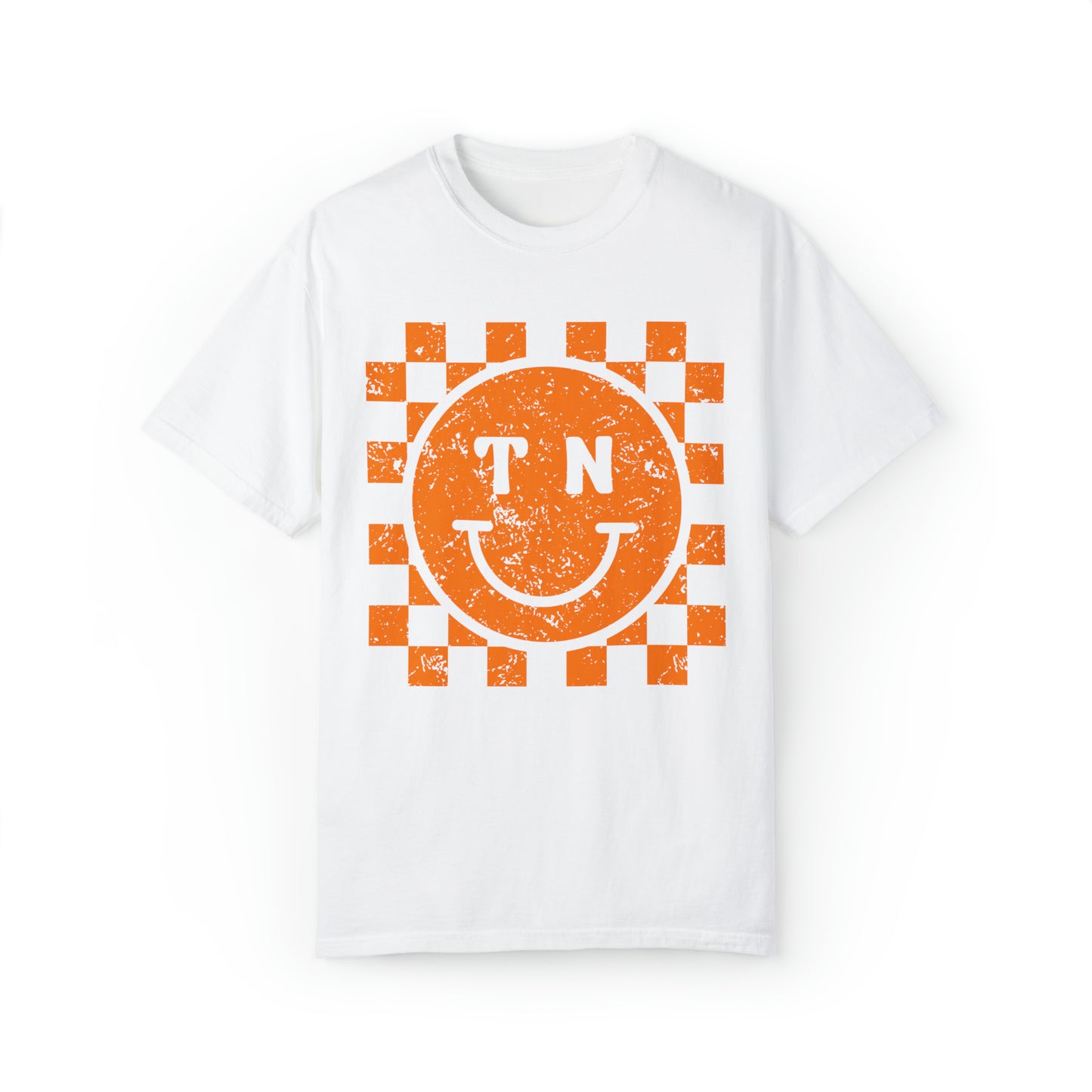 Tennessee Checkered Smiley Face Shirt