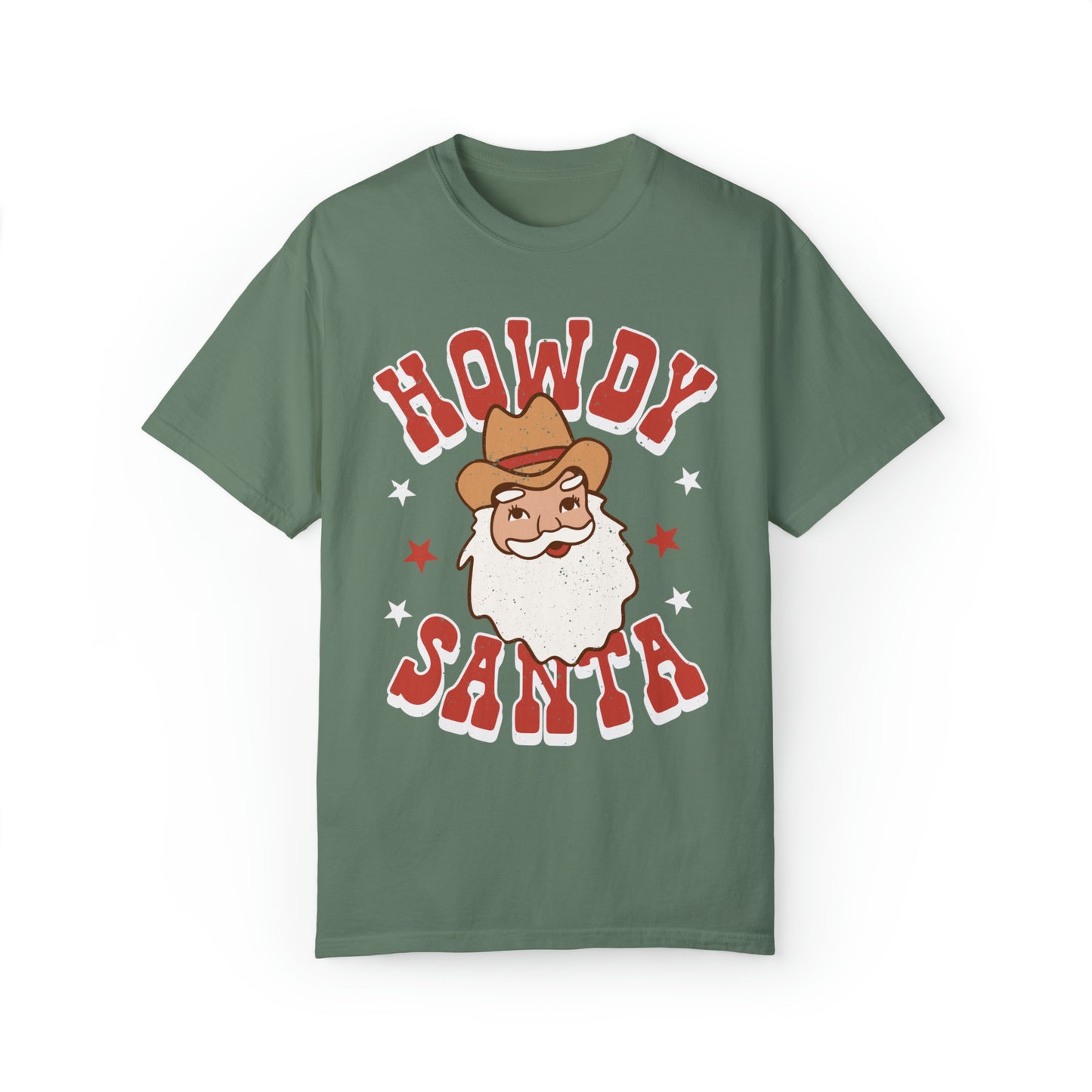 Retro Howdy Santa Shirt