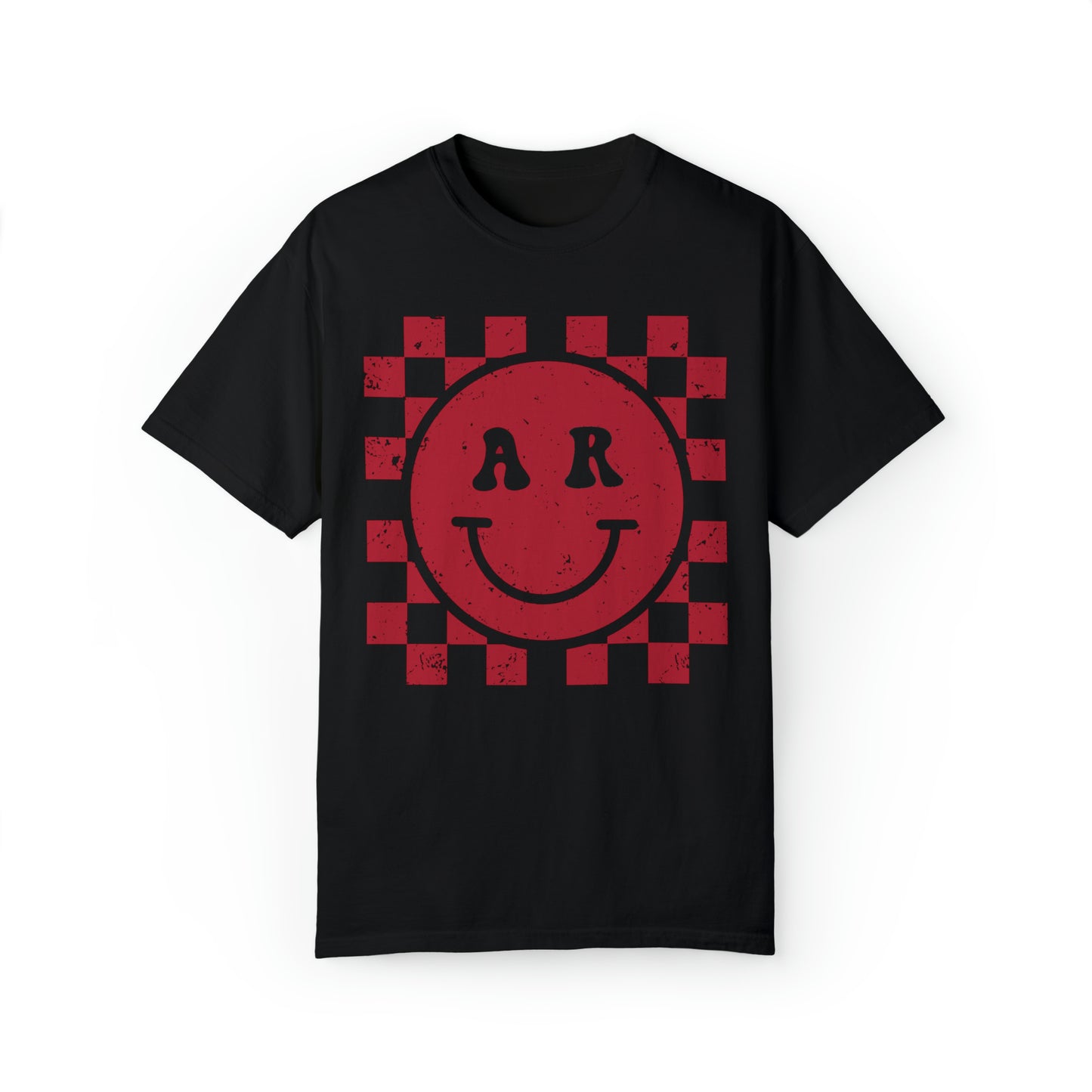 AR Smiley Checkered Shirt