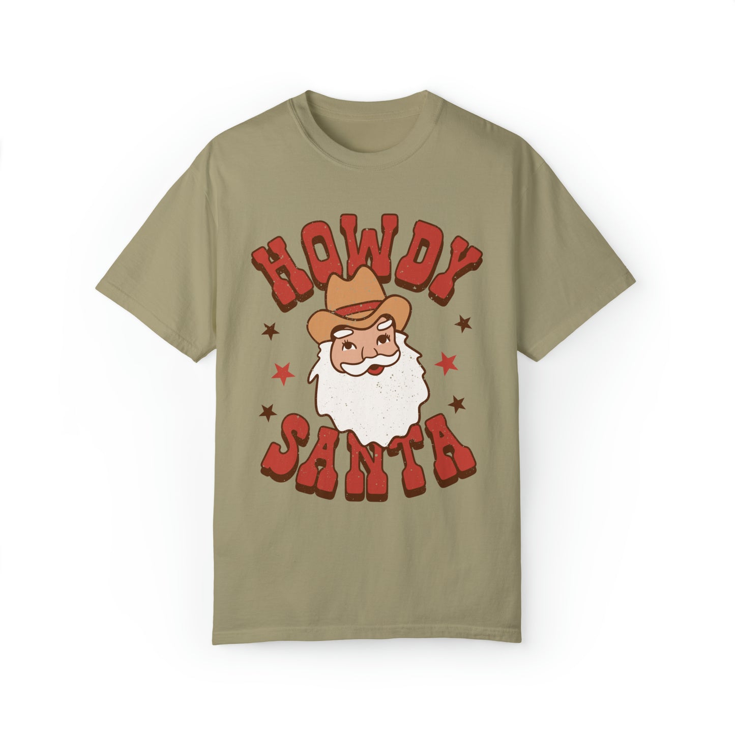 Retro Howdy Santa Shirt