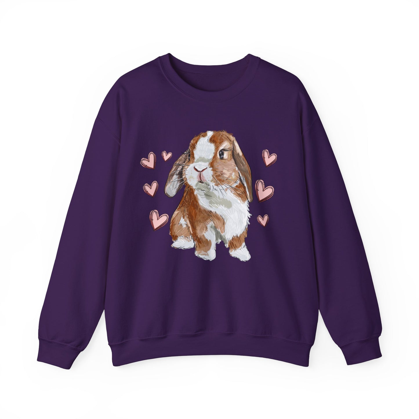 Bunny Rabbit Heart Sweatshirt