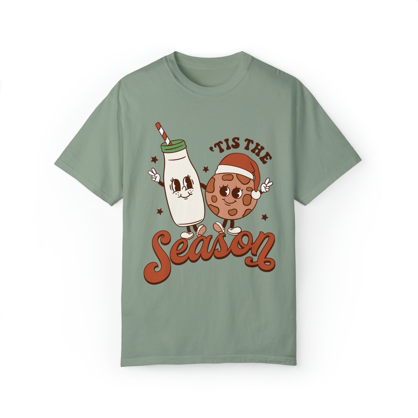 Tis the Season Milk and Cookies Shirt