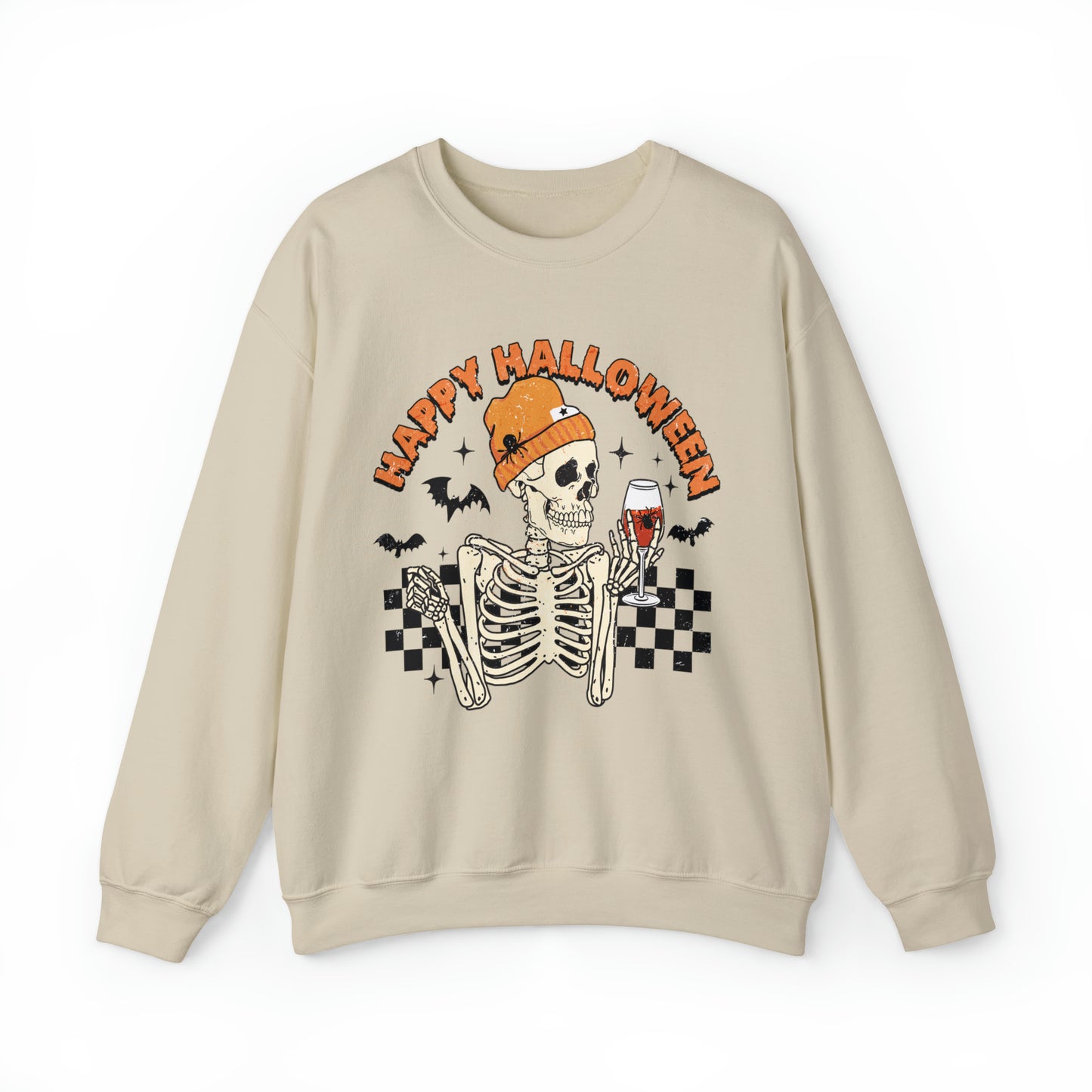 Happy Halloween Skeleton Sweatshirt