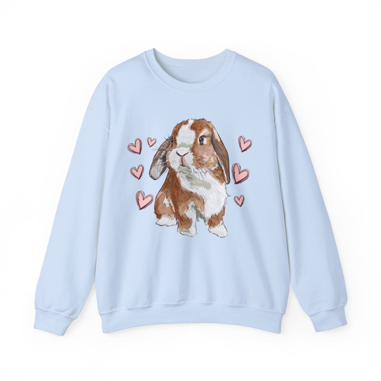 Bunny Rabbit Heart Sweatshirt