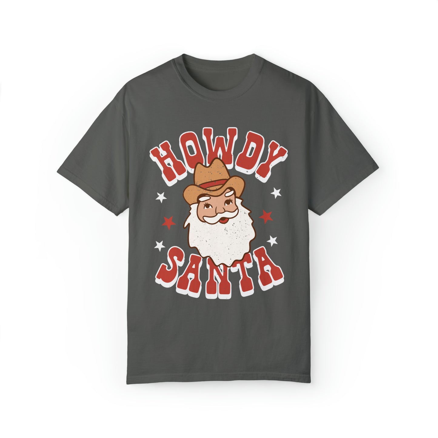 Retro Howdy Santa Shirt