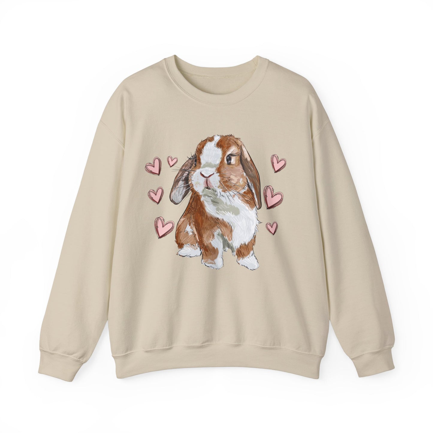 Bunny Rabbit Heart Sweatshirt