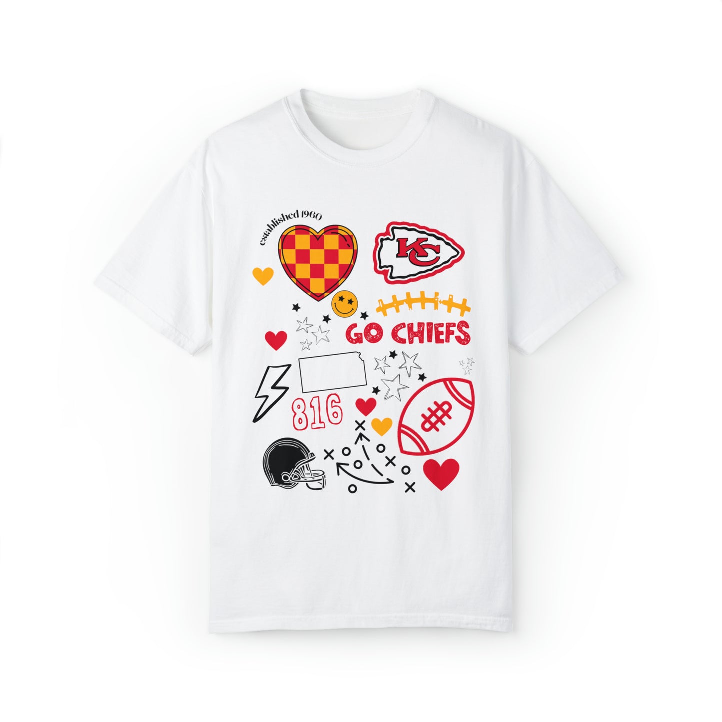 Chiefs Game Day Shirt Front Design Only