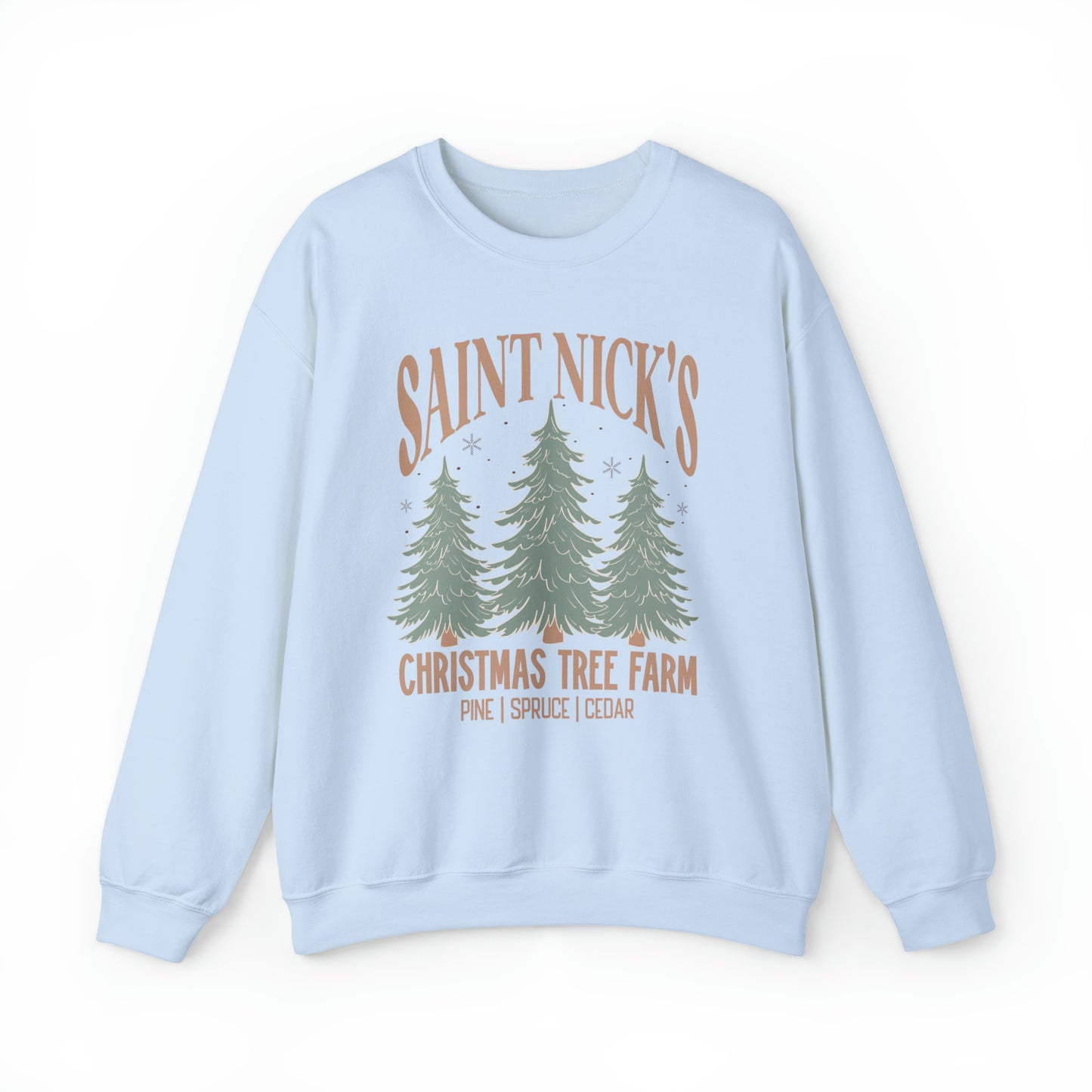 Saint Nick Christmas Tree Sweatshirt