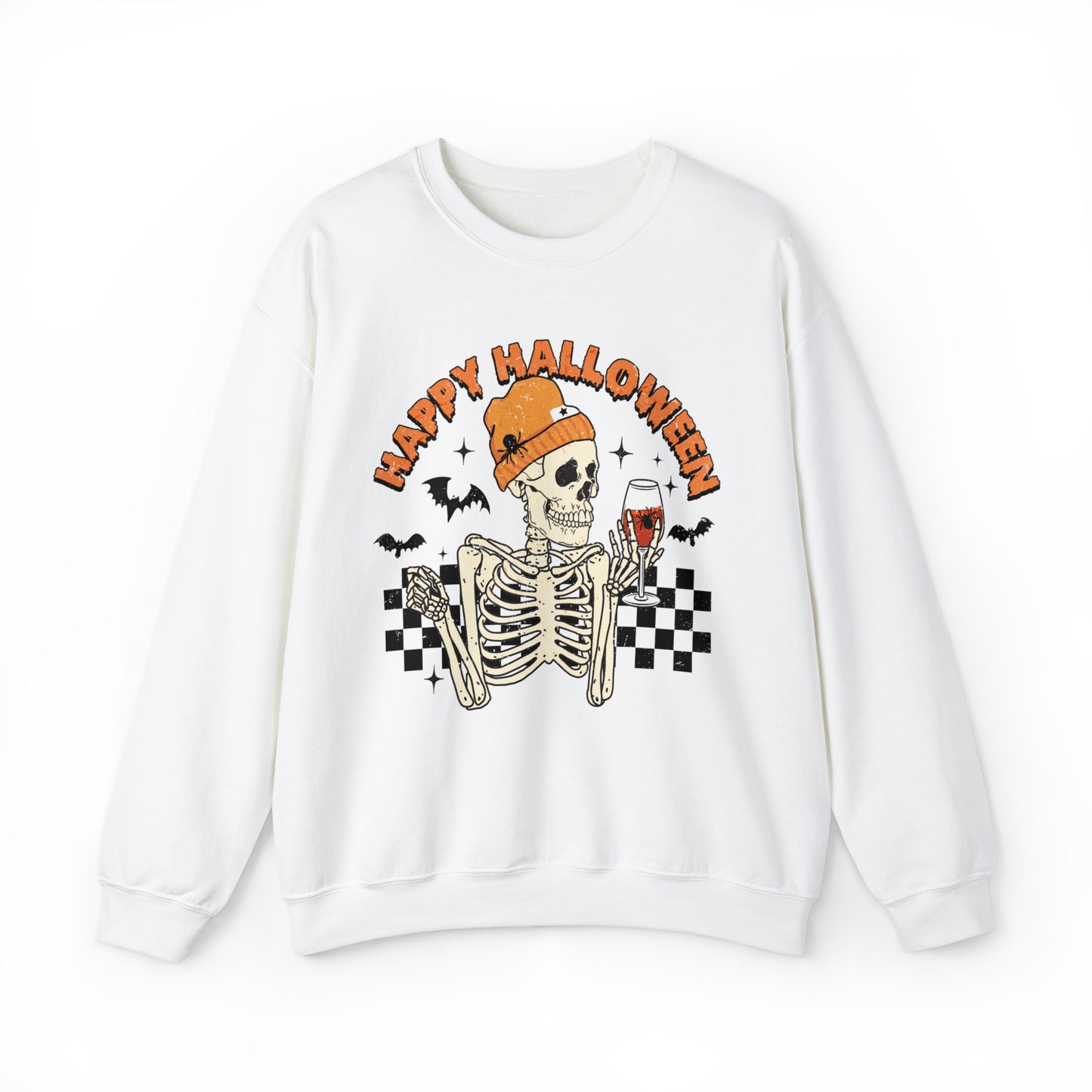 Happy Halloween Skeleton Sweatshirt