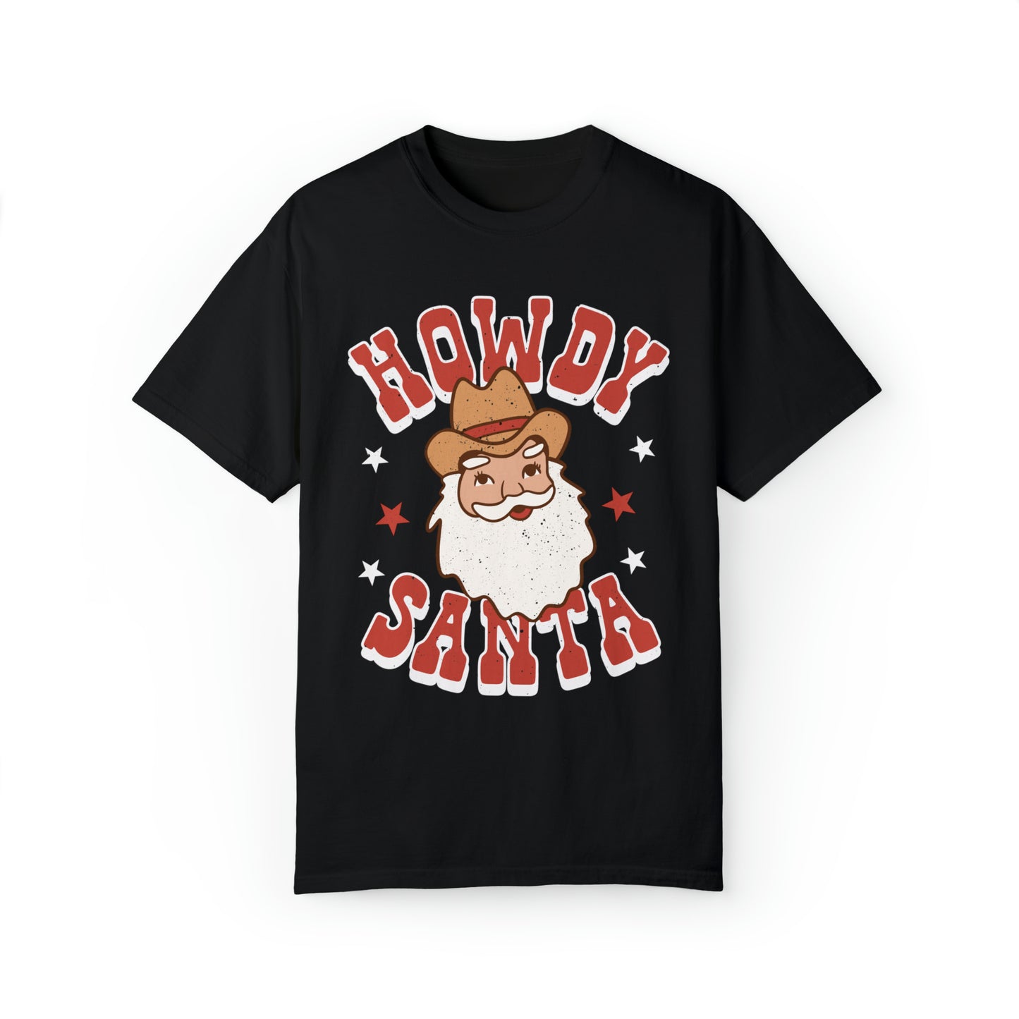 Retro Howdy Santa Shirt