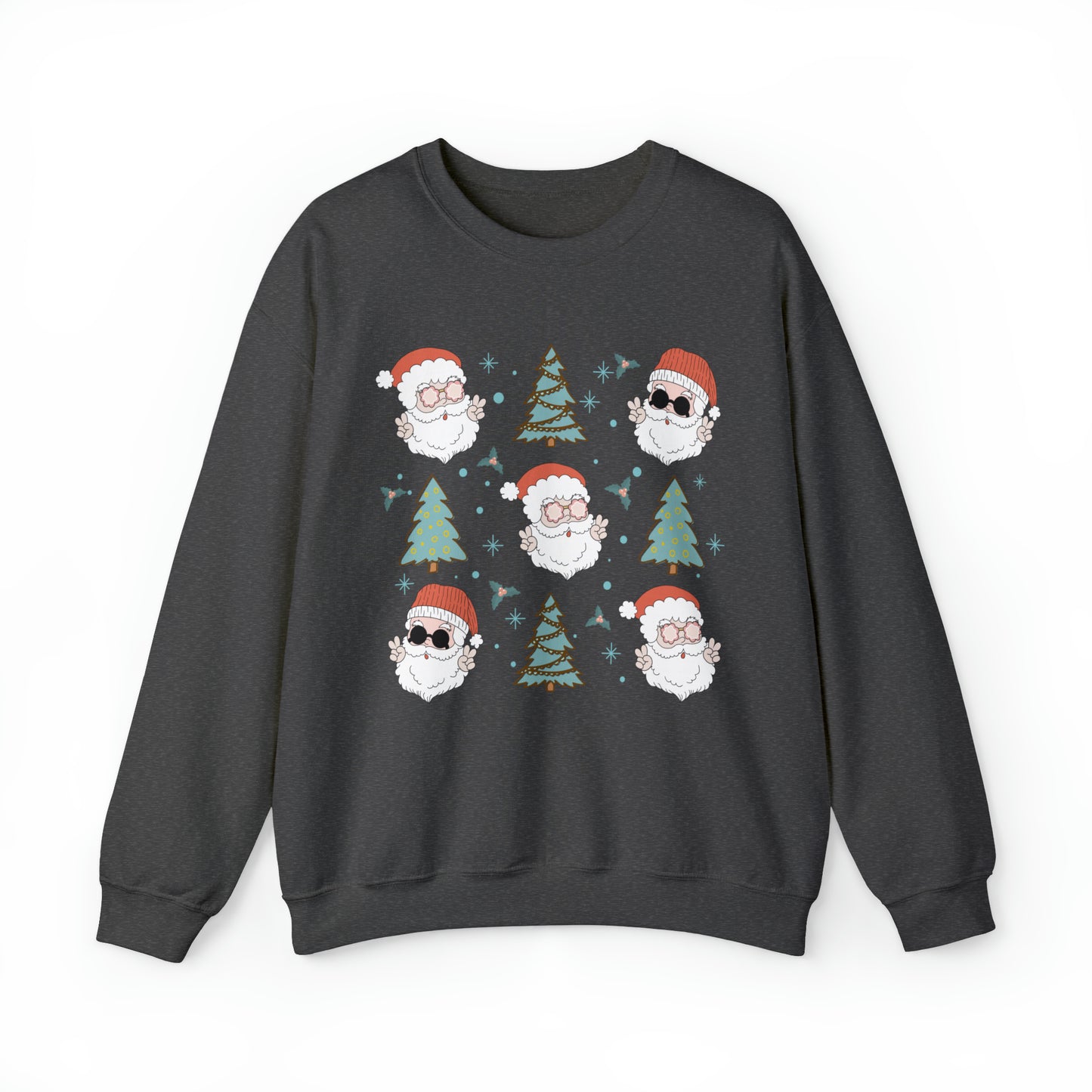 Groovy Santa Collage Sweatshirt