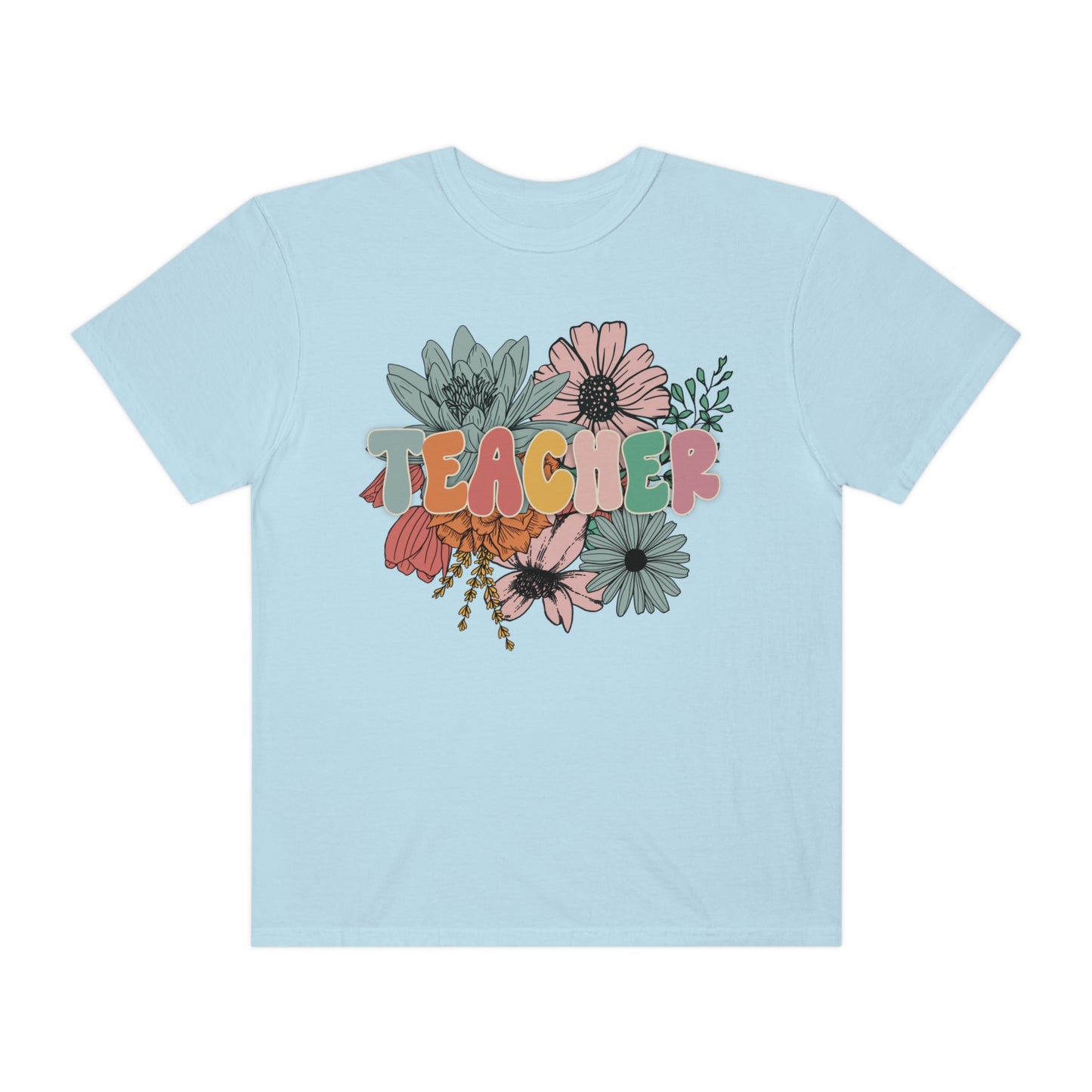 Floral Teacher Shirt