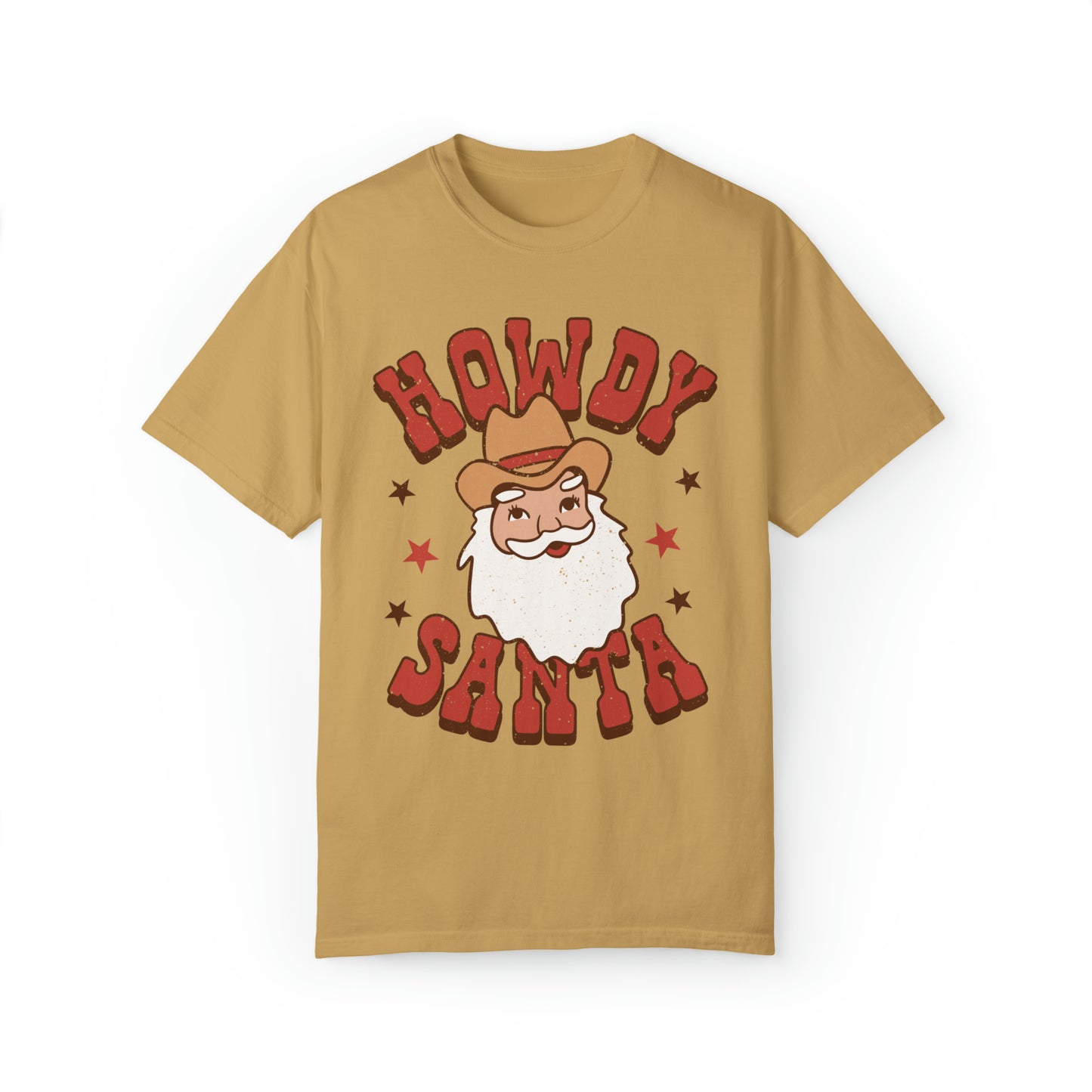 Retro Howdy Santa Shirt