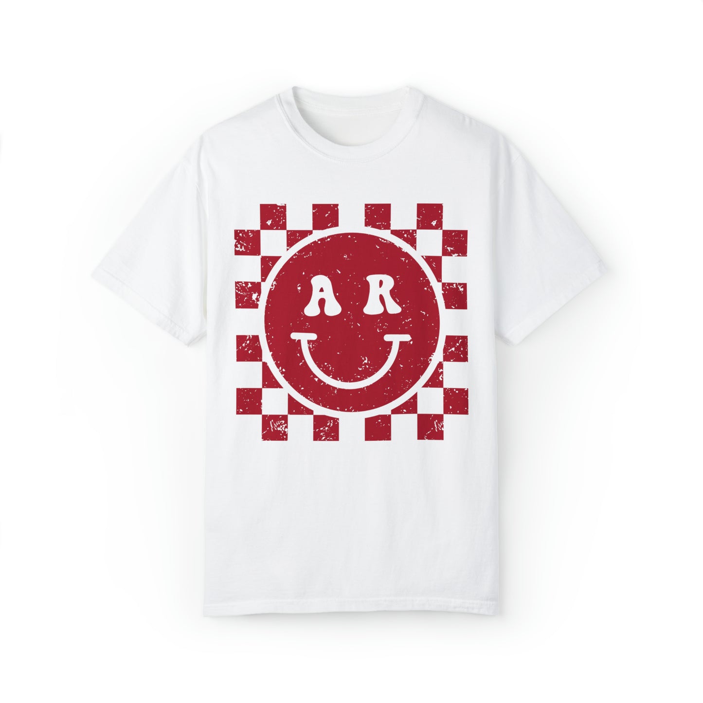 AR Smiley Checkered Shirt