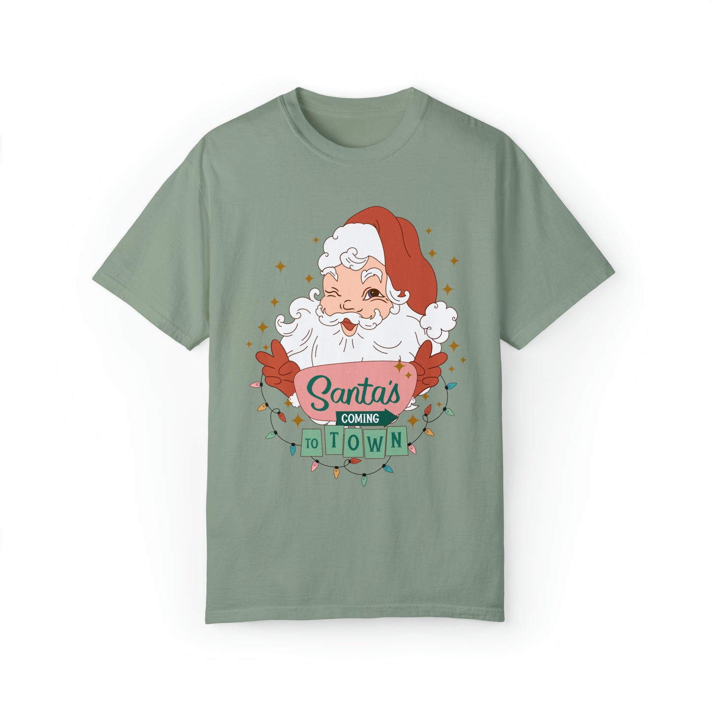 Santas Coming To Town Shirt