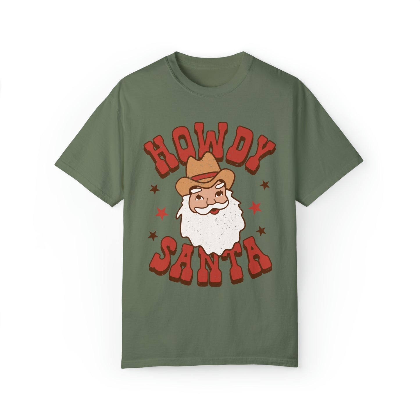 Retro Howdy Santa Shirt