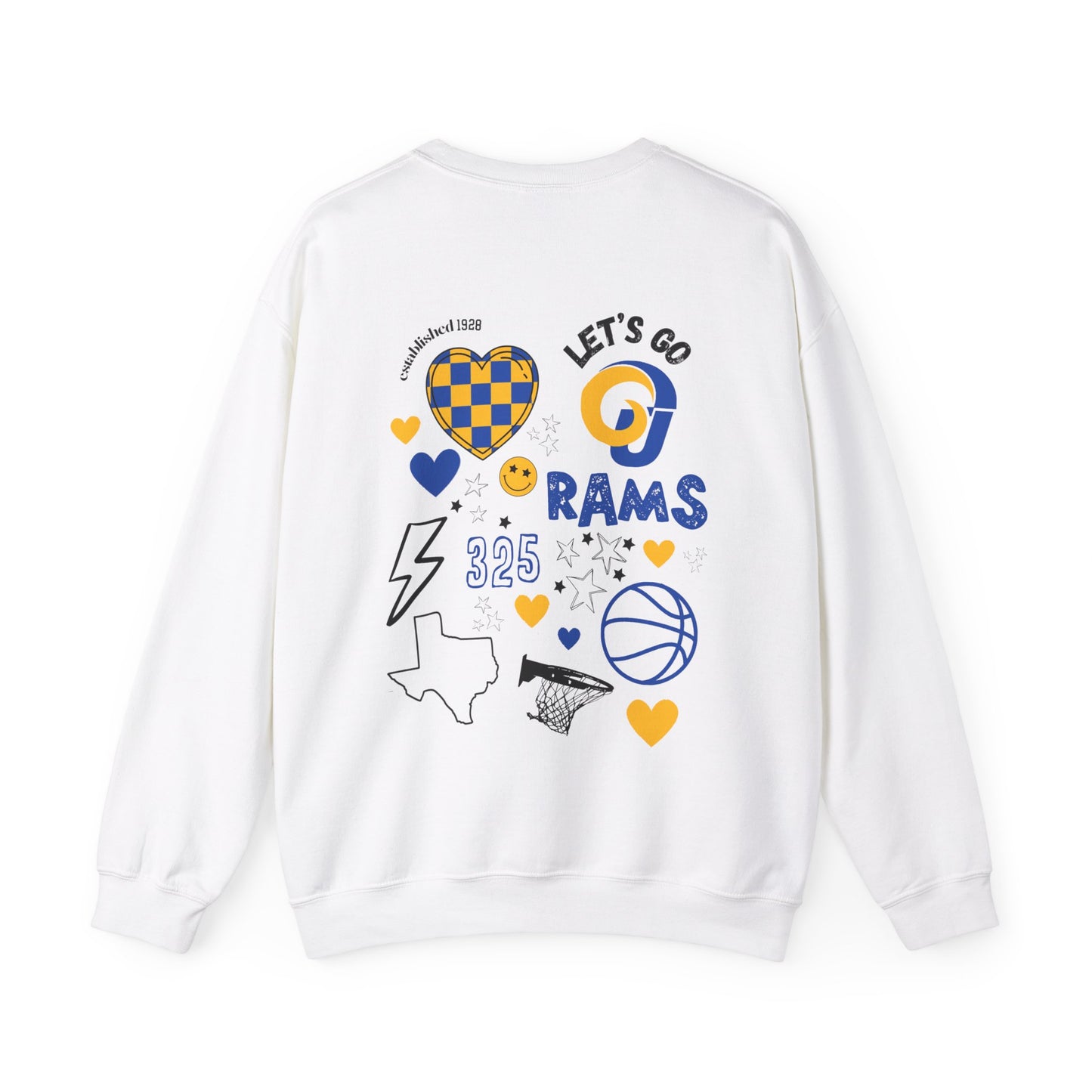 Rams Basketball Game Day Sweatshirt