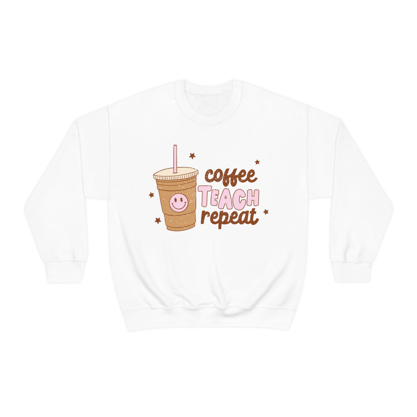 Coffee Teach Repeat Sweatshirt