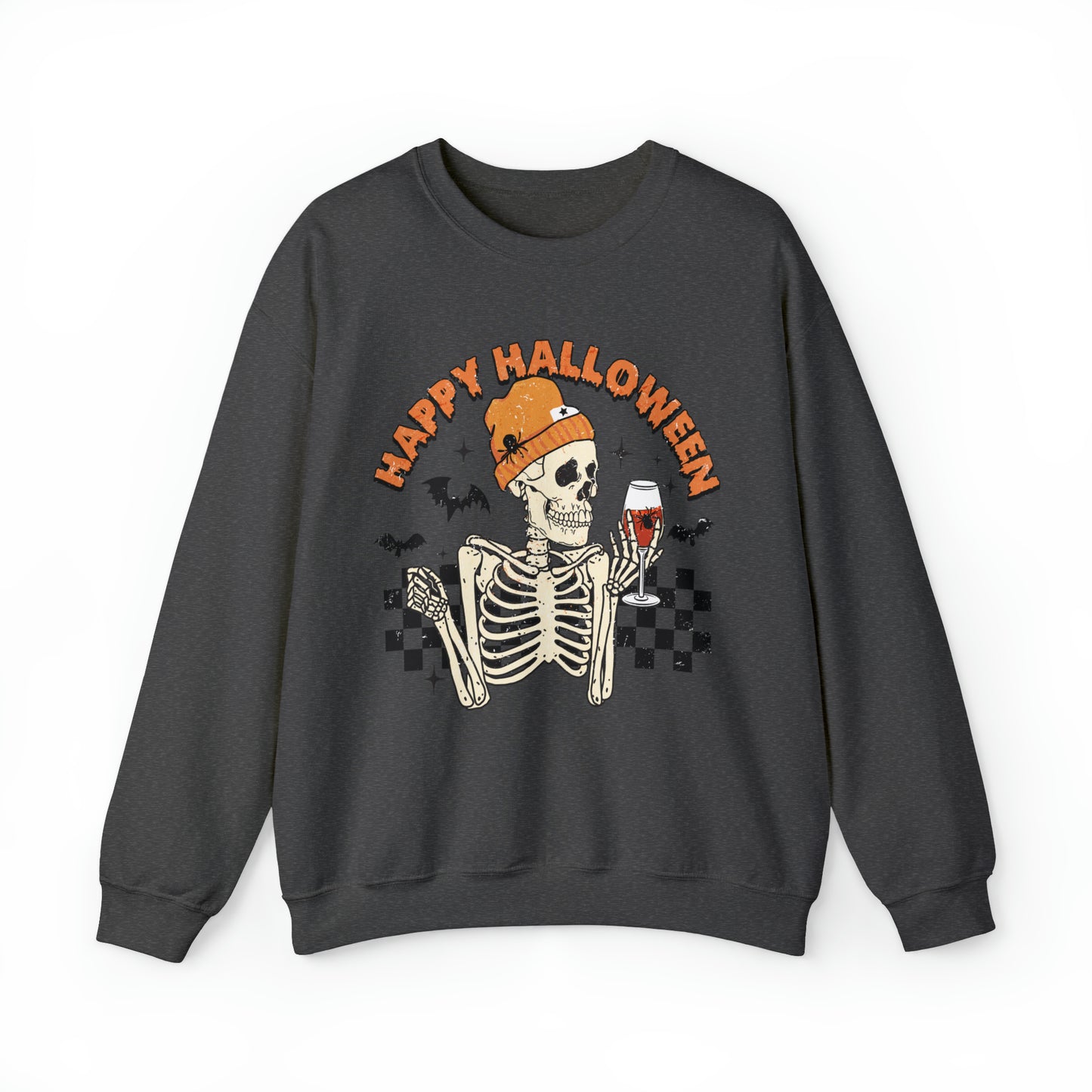 Happy Halloween Skeleton Sweatshirt