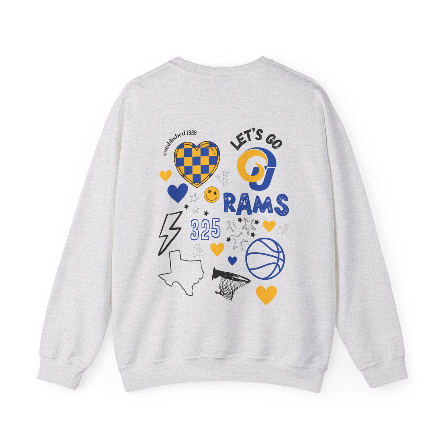 Rams Basketball Game Day Sweatshirt