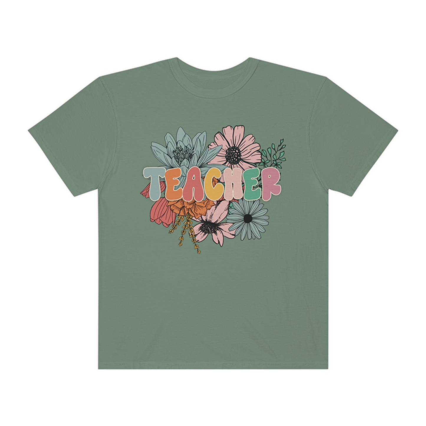 Floral Teacher Shirt