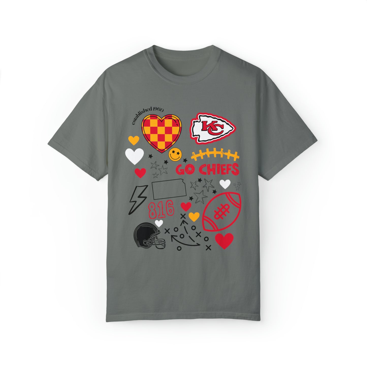 Chiefs Game Day Shirt Front Design Only