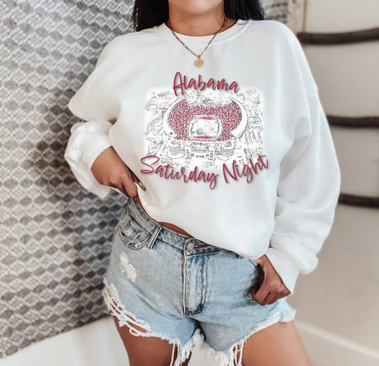 Alabama Saturday Night Sweatshirt