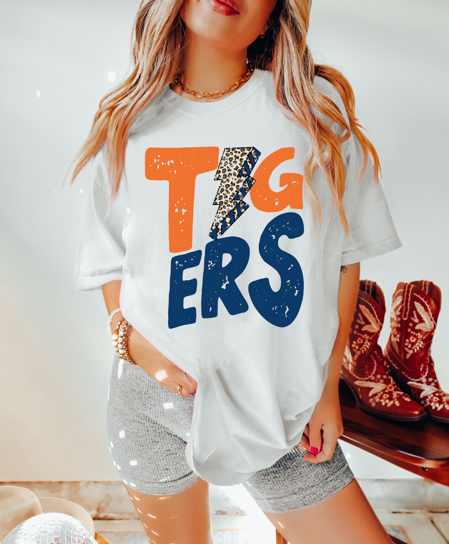 Auburn Tigers Lightning Bolt Shirt