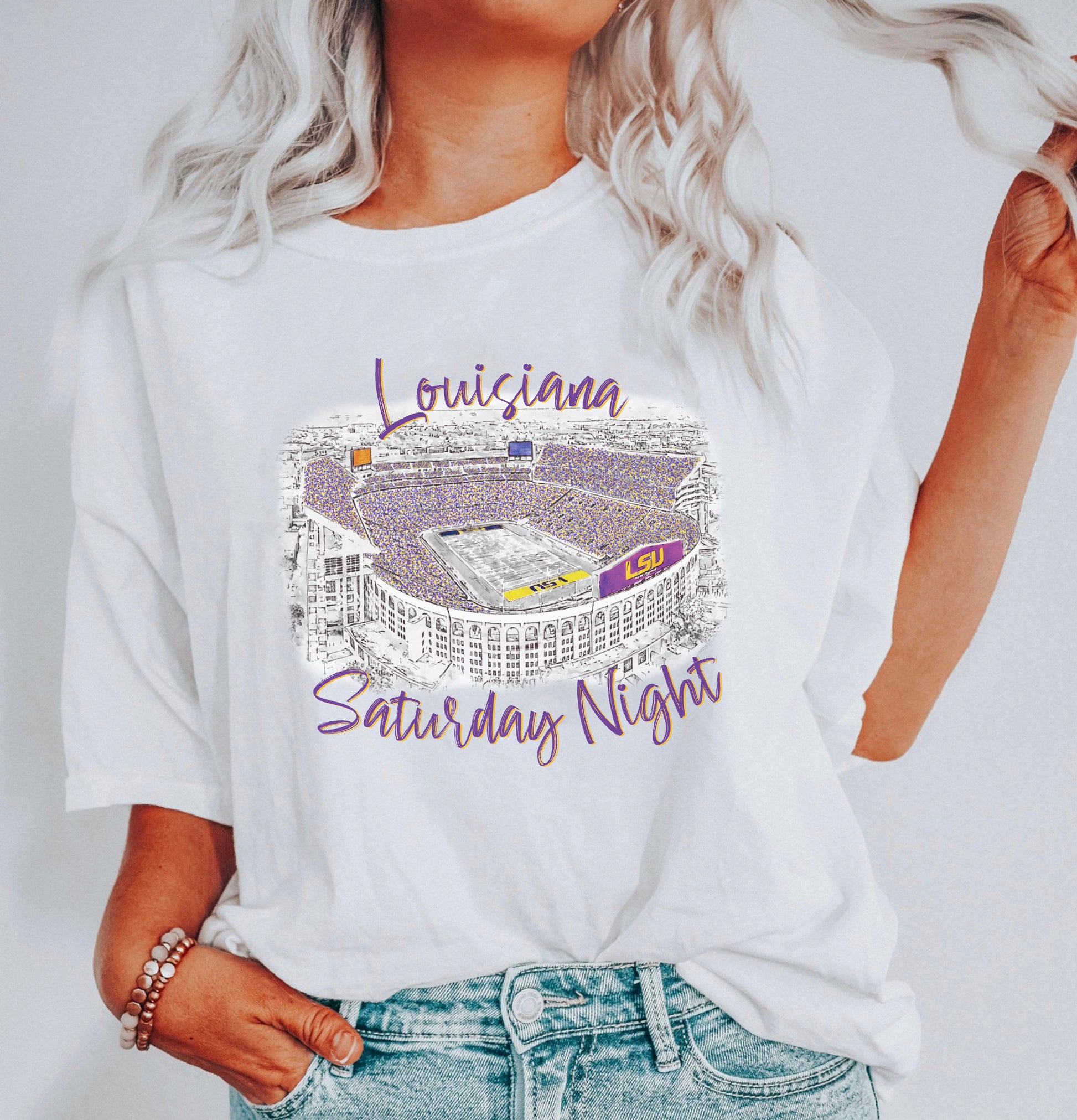 Louisiana saturday night LSU Tigers football shirt - Kingteeshop