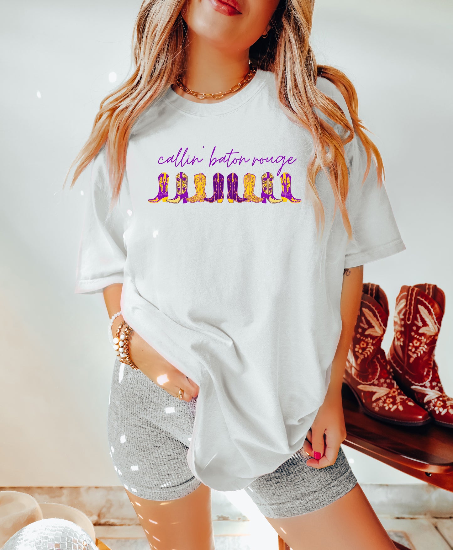 Calling Baton Rouge Boots Shirt