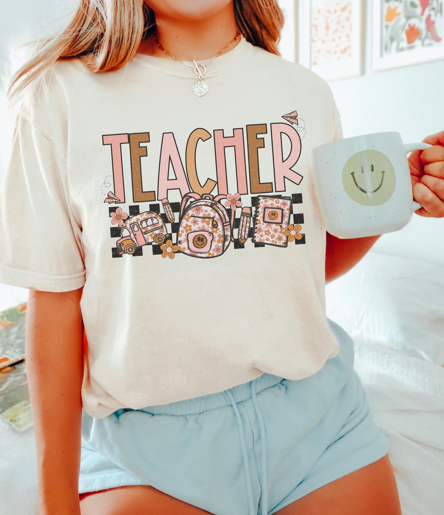 Retro Teacher Back To School Shirt