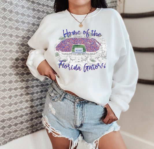 Home Of The Florida Gators Sweatshirt