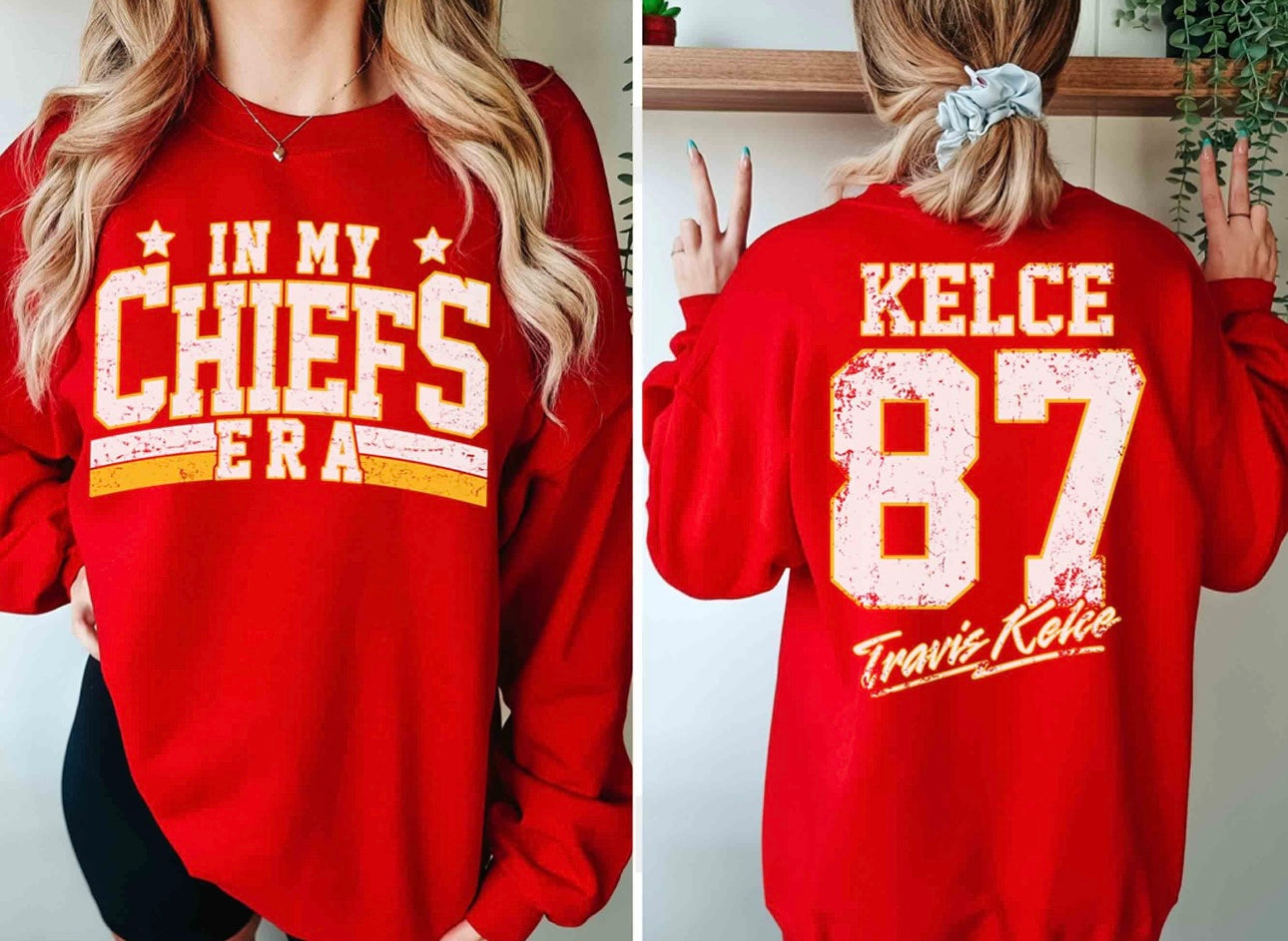 In My Chiefs Era Sweatshirt, Front Design Only – 812 Hickory