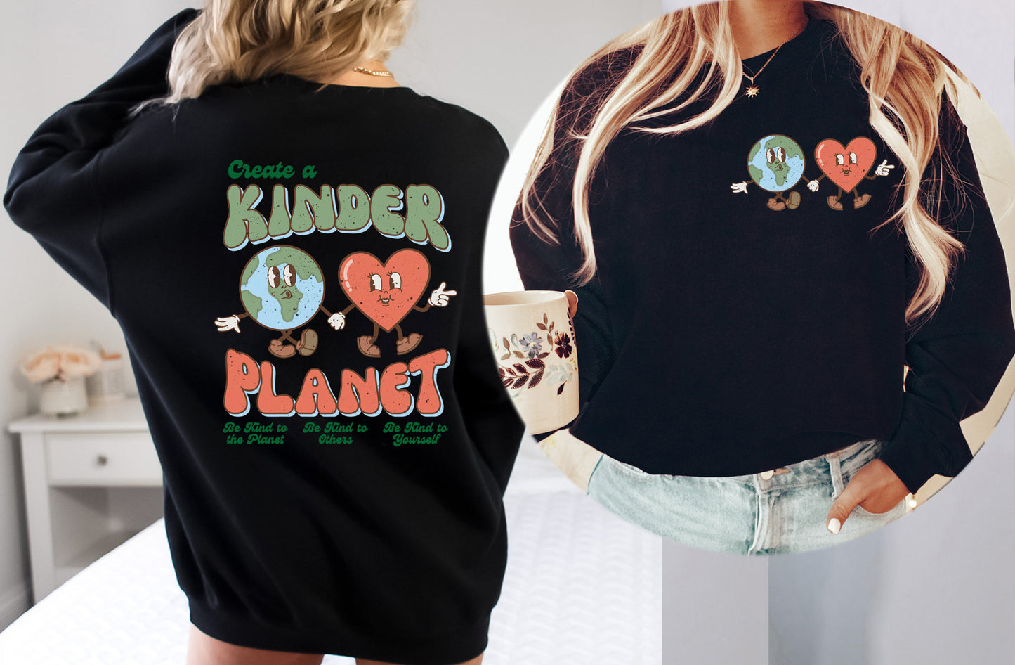 Kinder Planet Sweatshirt