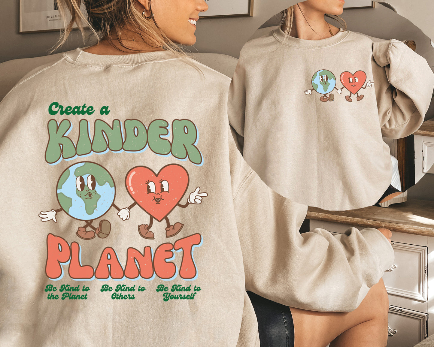 Kinder Planet Sweatshirt